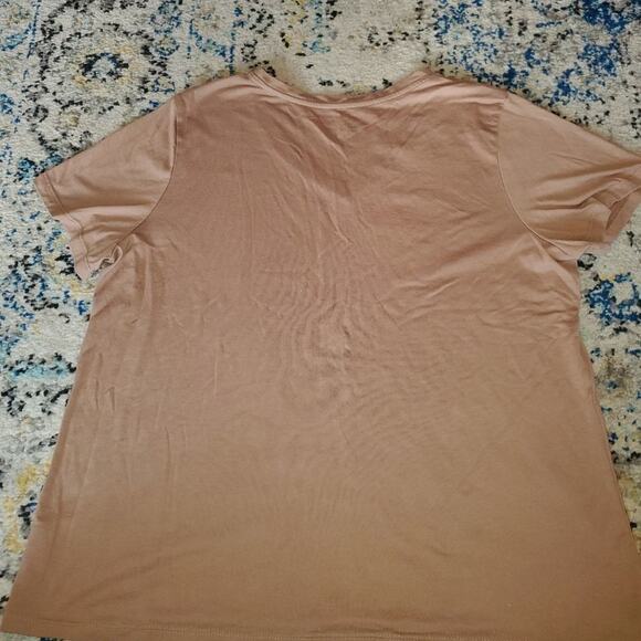 Time and true xl 16-18 tan/ light brown tee - Picture 2 of 7